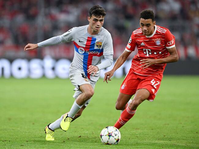 Pedri (Barcelona) y Musiala (Bayern), principales opcionados a quedarse con el Golden Boy 2022.