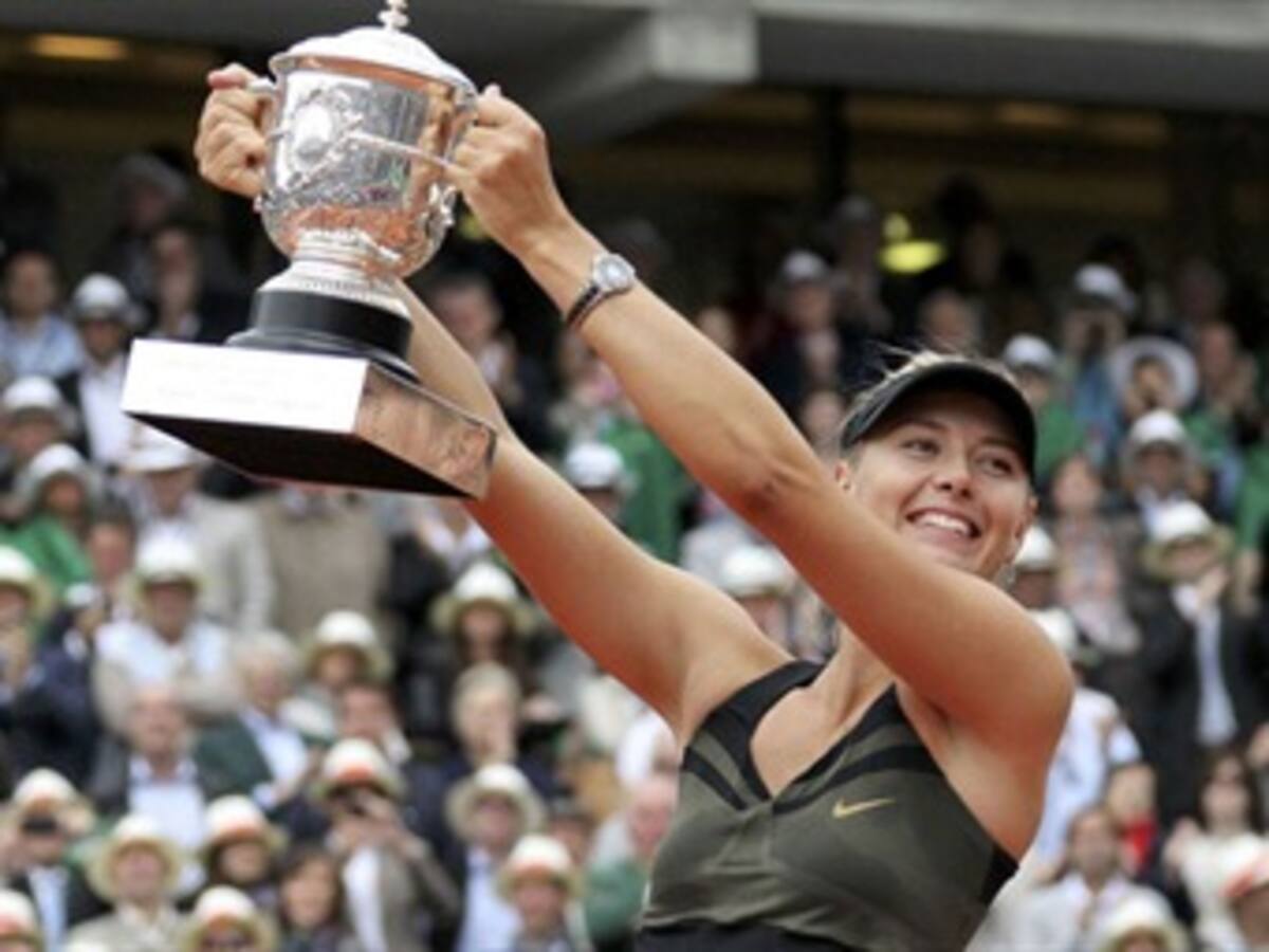 Maria Sharapova nueva número uno del mundo