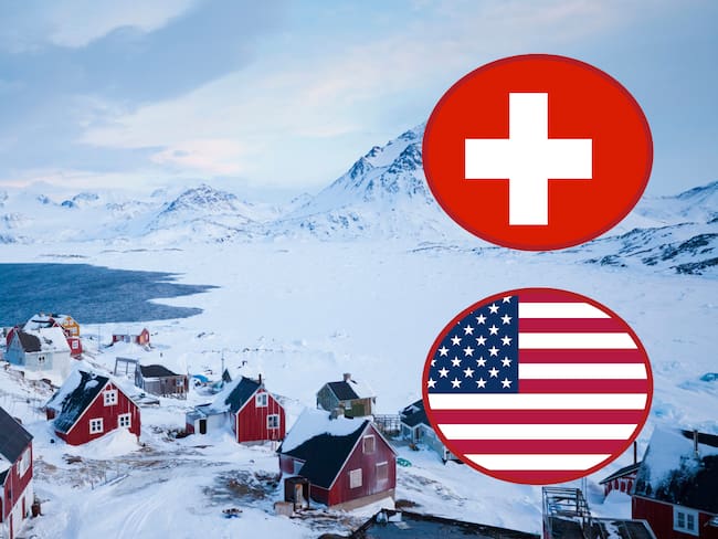 Groenlandia. Estados Unidos. Suiza. Fotos: Getty Images.