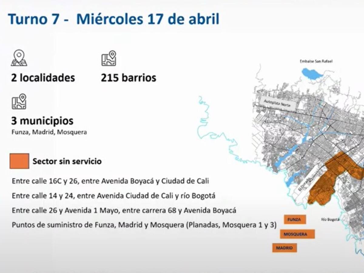 ¿Ya consultó? Pilas a los barrios que estarán sin agua el 17 de abril 2024