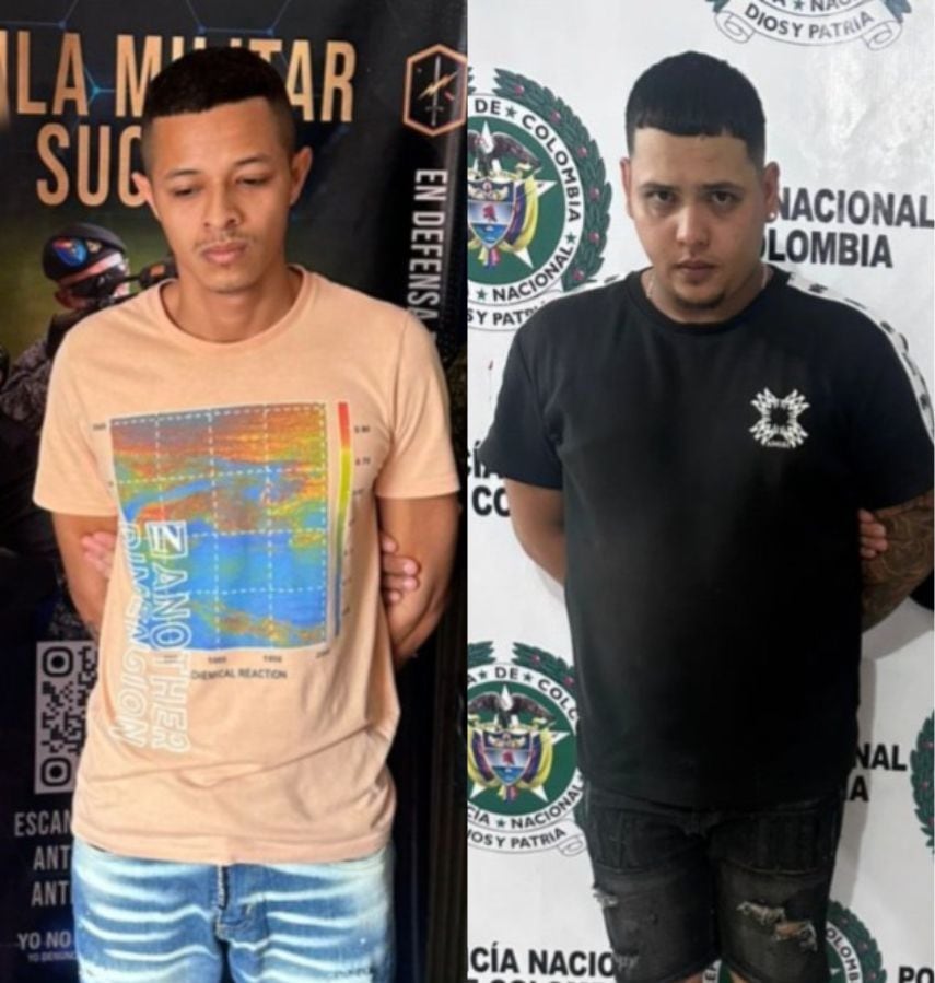 Los detenidos quedaron a disposición de las autoridades competentes.