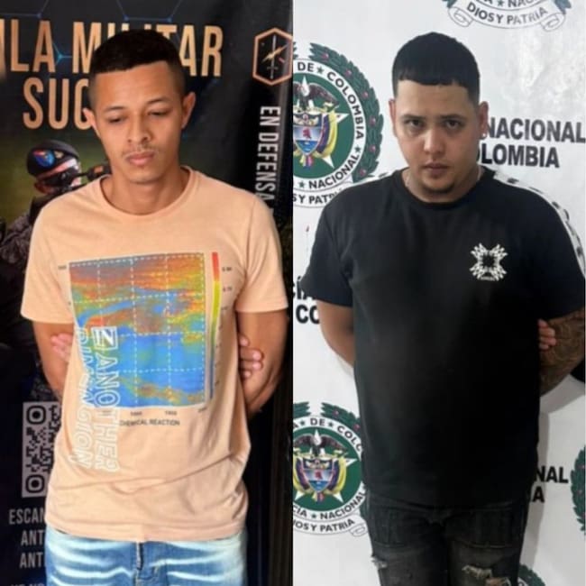 Los detenidos quedaron a disposición de las autoridades competentes.