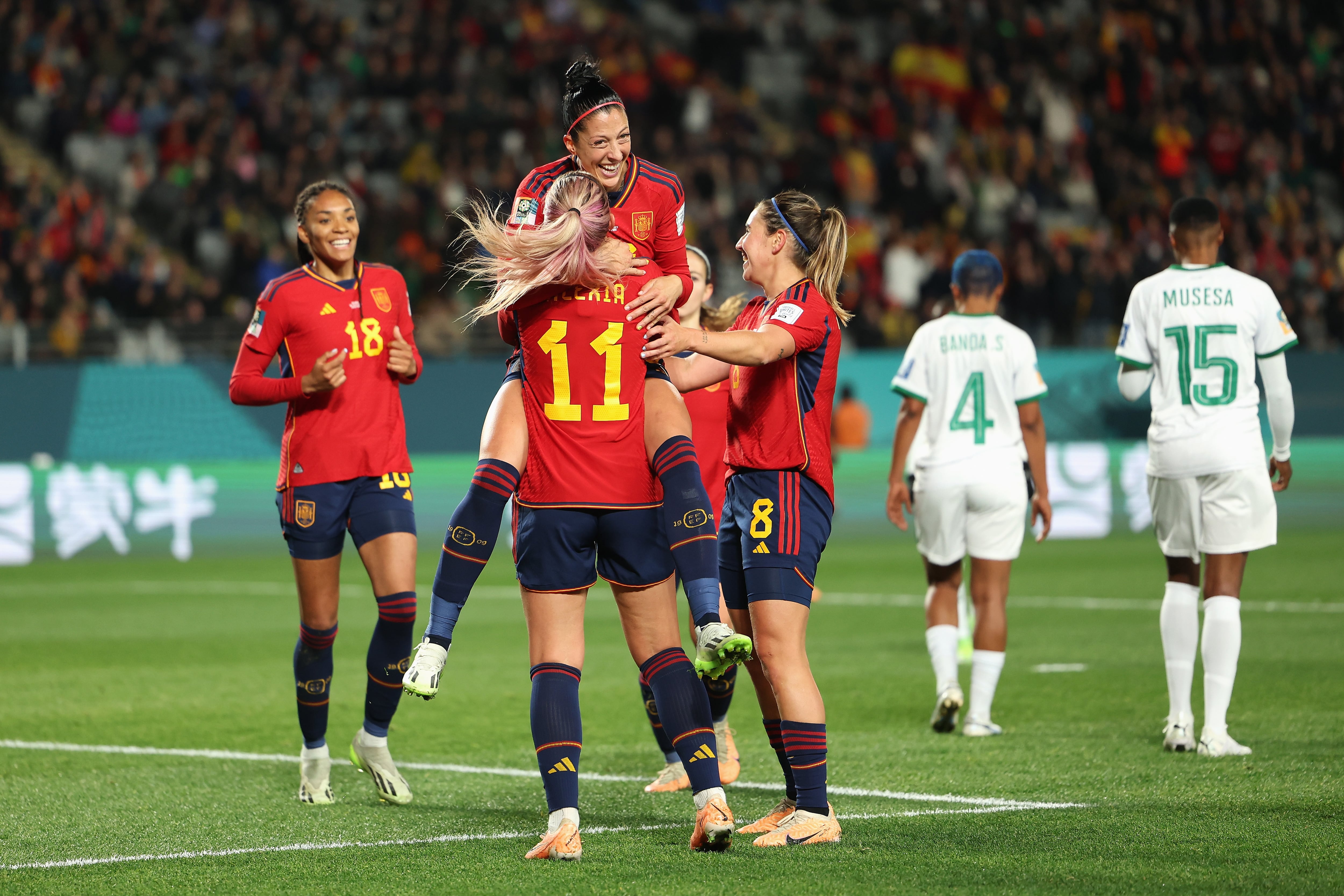 España se clasificó a los octavos de final del Mundial Femenino. (Photo by Phil Walter/Getty Images)