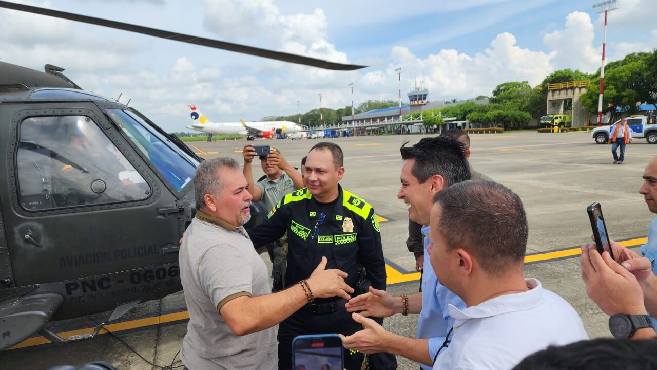 Liberación del ganadero Salim Haddad.