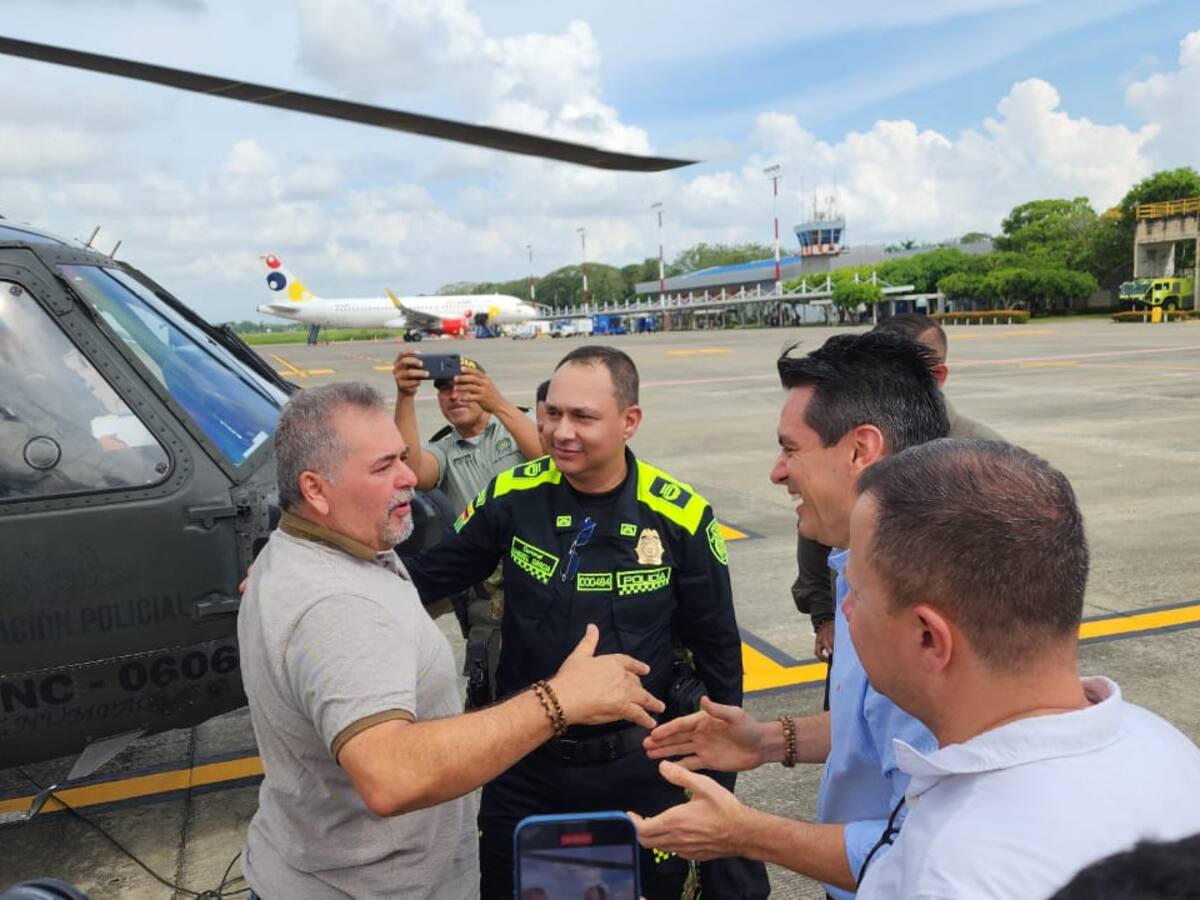 El ganadero Salim Haddad regresa sano y salvo a casa tras recobrar la libertad
