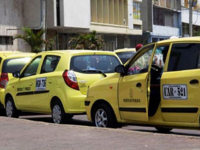 Fijan tarifas de taxis en Cartagena para este 2019