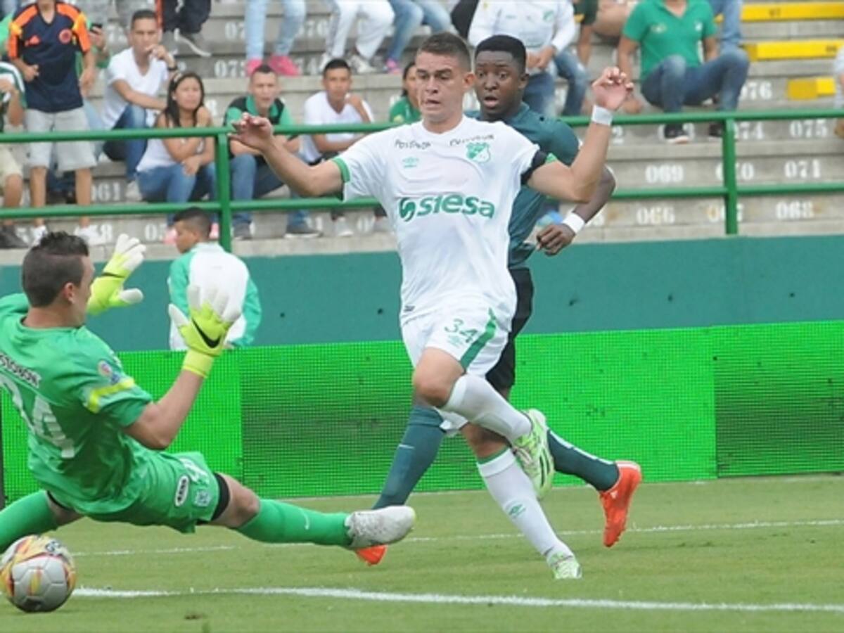 Cali vence a Nacional con goles de Rafael Santos Borré y Harold Preciado