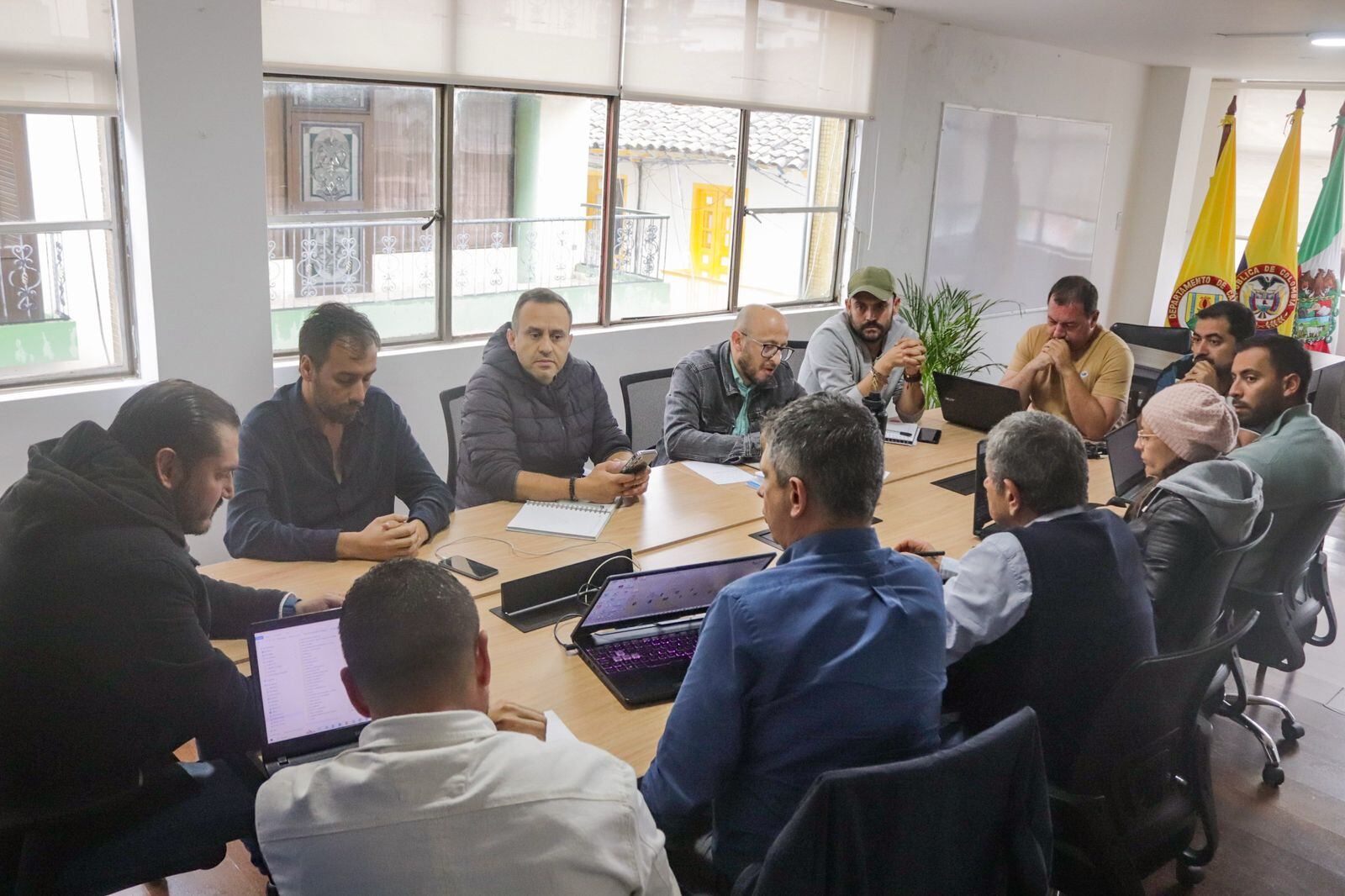 Consejo municipal de gestión del riesgo en Neira, Caldas.