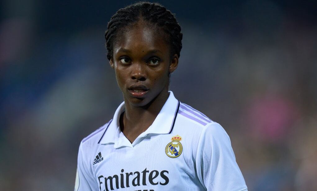 Linda Caicedo durante un partido del Real Madrid en la temporada 2022-2023 (Photo by Angel Martinez/Getty Images)