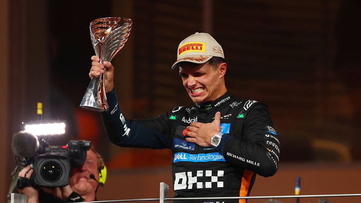 Lando Norris, el nuevo campeón de la Fórmula 1: Apretada definición del título con Verstappen