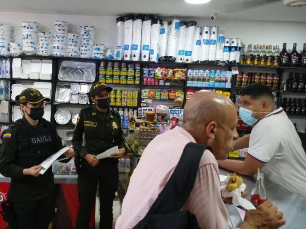 Gaula realizó campaña para prevenir la extorsión y otros delitos en Bolívar