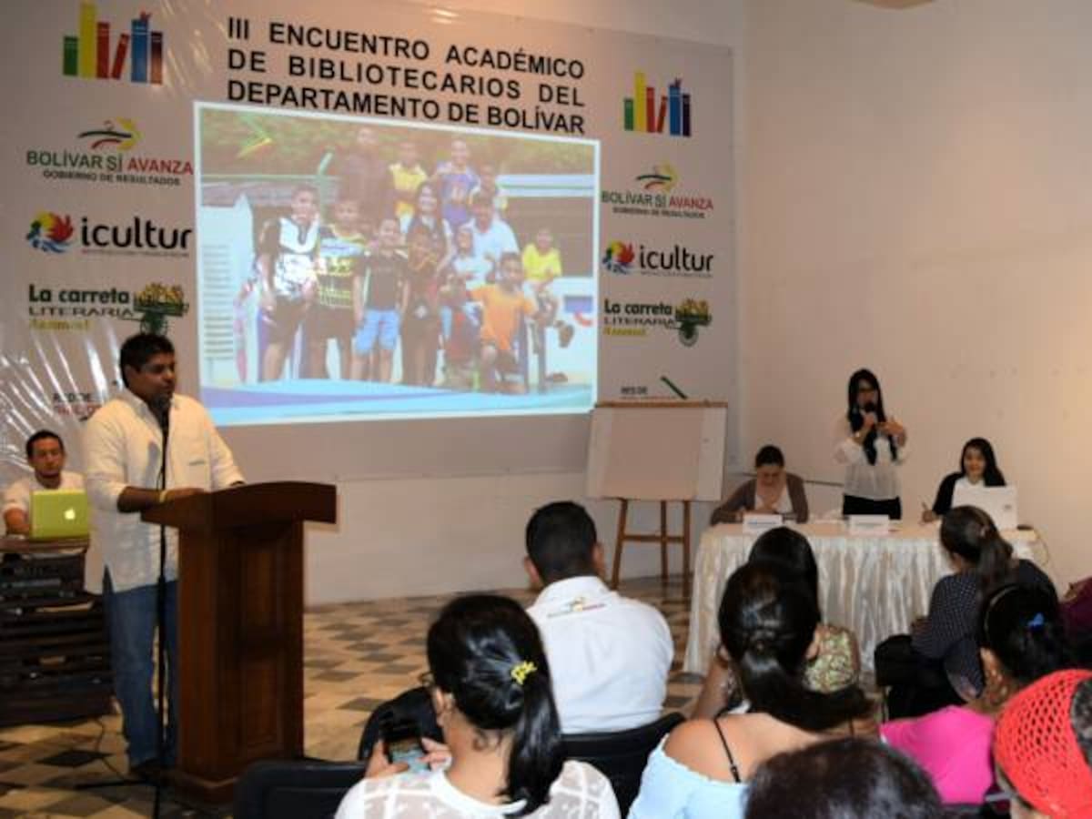 Bibliotecarios deberán estimular la lectura en los municipios de Bolívar