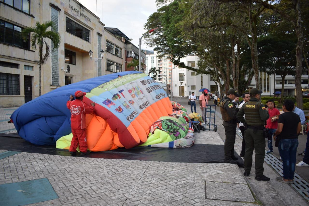 Operativos de recuperación de espacio público en Ibagué