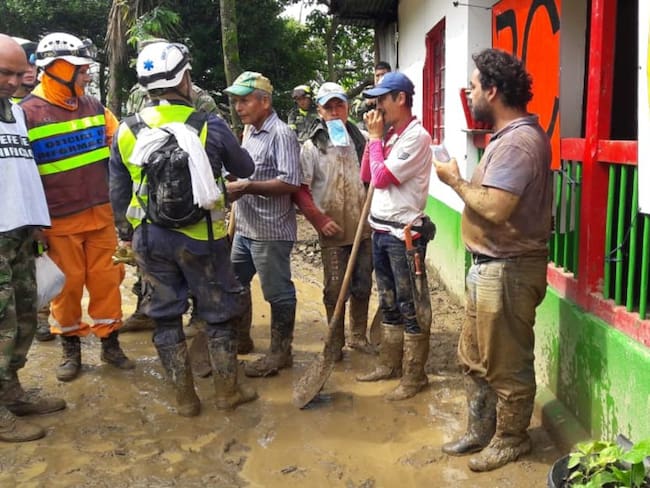 Hallan sexto cuerpo, del derrumbe en la vereda Travesías de Calarcá