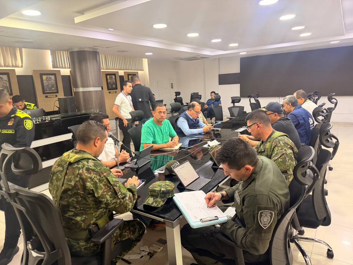 Avanza consejo de seguridad en Cúcuta tras ataques que dejan dos policías muertos