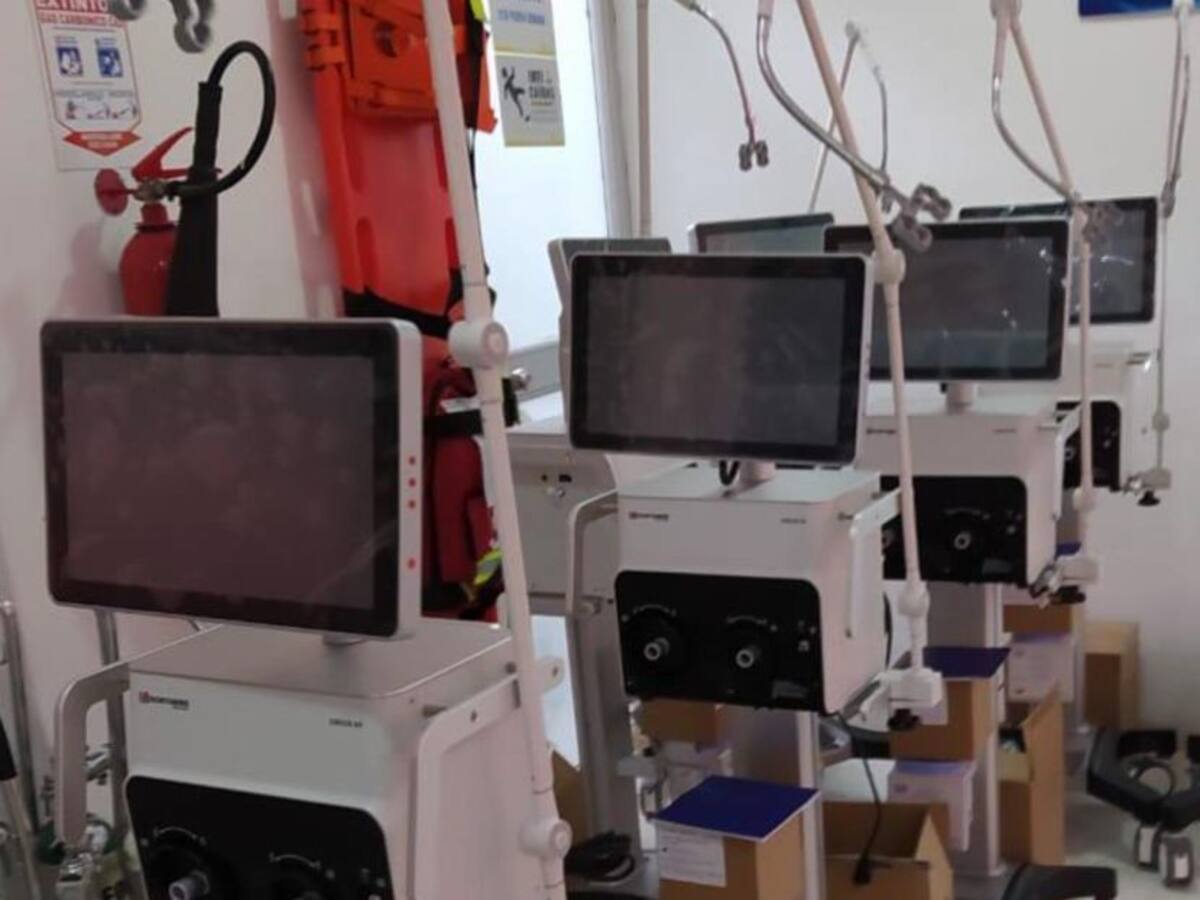 Llegan 10 ventiladores más para UCI al Caquetá