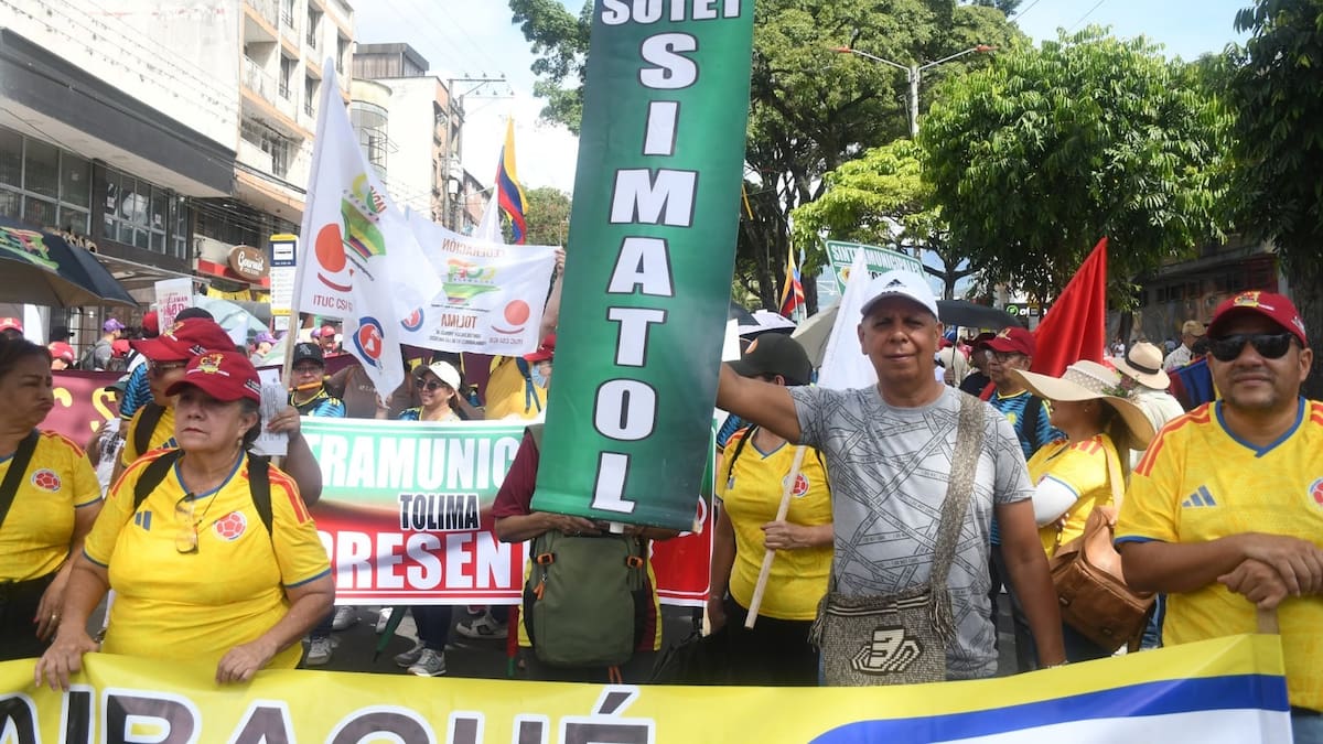 Sindicatos del Tolima anuncian marcha por propuesta de Abelardo de la Espriella