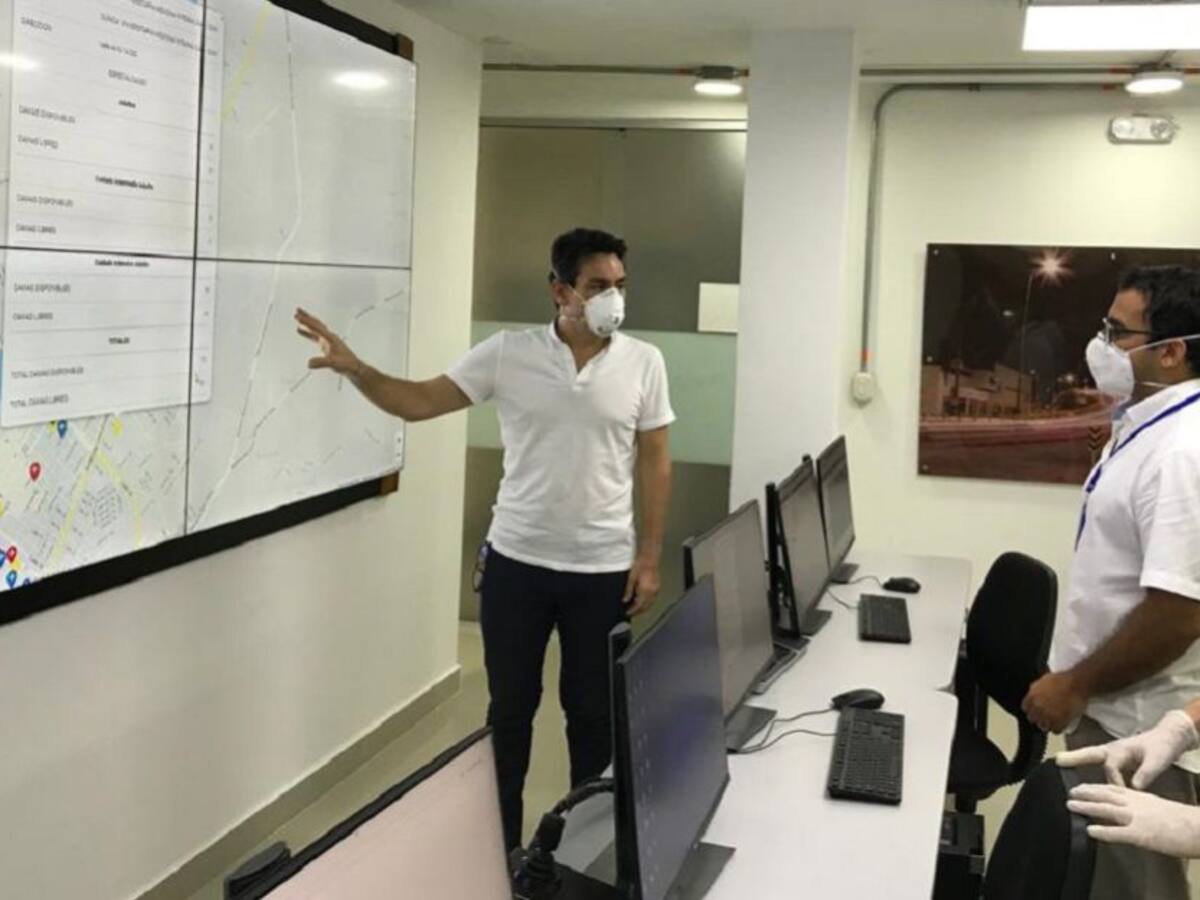 Monitoreo en tiempo real de camas aptas para casos de Covid-19 en Montería