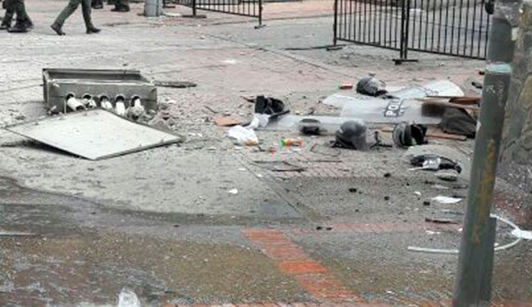 Atentado a policías