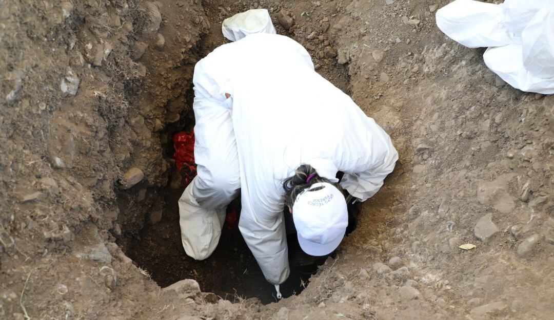Inspecciones judiciales de la JEP, en cementerio de Dabeiba, Antioquia