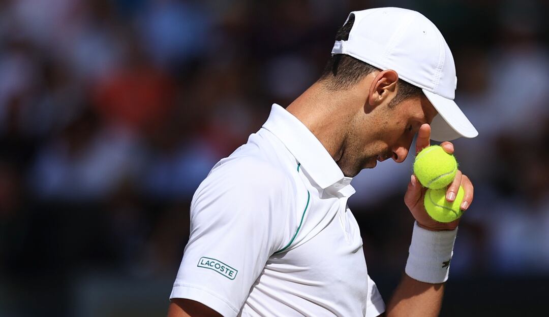 Djokovic viene de consagrarse campeón en Wimbledon.