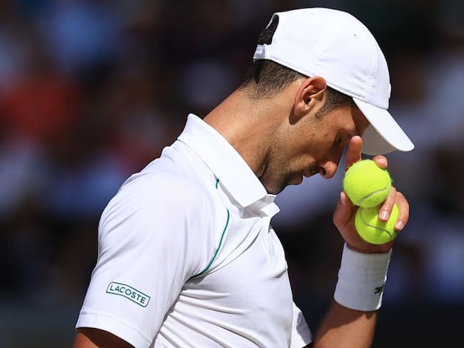 Djokovic viene de consagrarse campeón en Wimbledon.