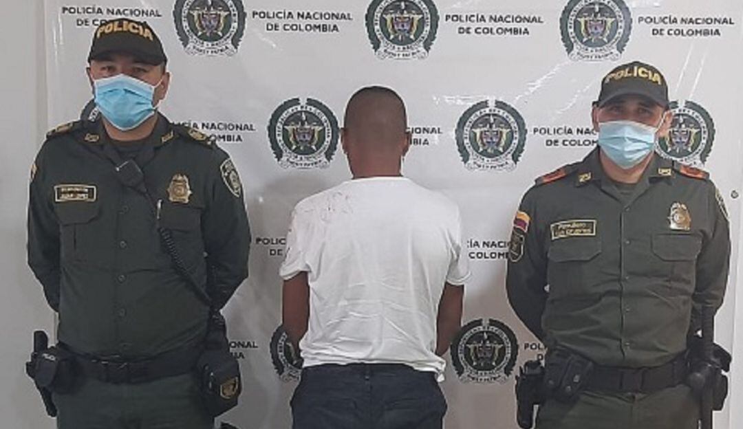 Captura por el presunto delito de violencia intrafamiliar