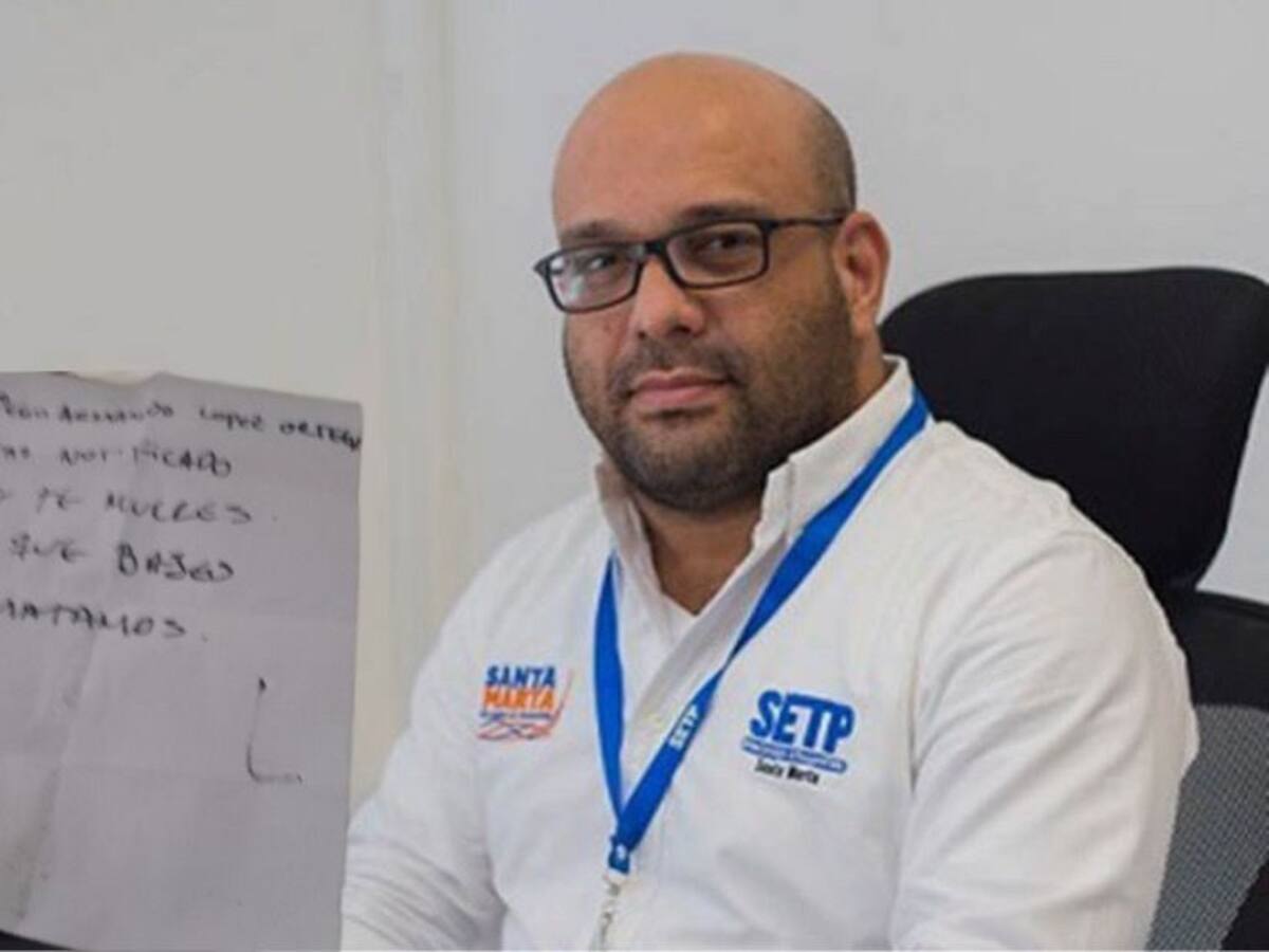 Exgerente del SETP de Santa Marta fue objeto de amenazas de muerte