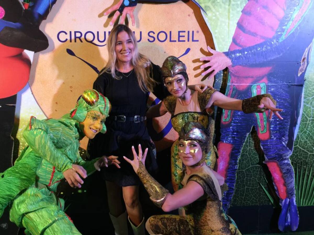 Con la casa llena fue la primera función del Cirque du Soleil en Medellín