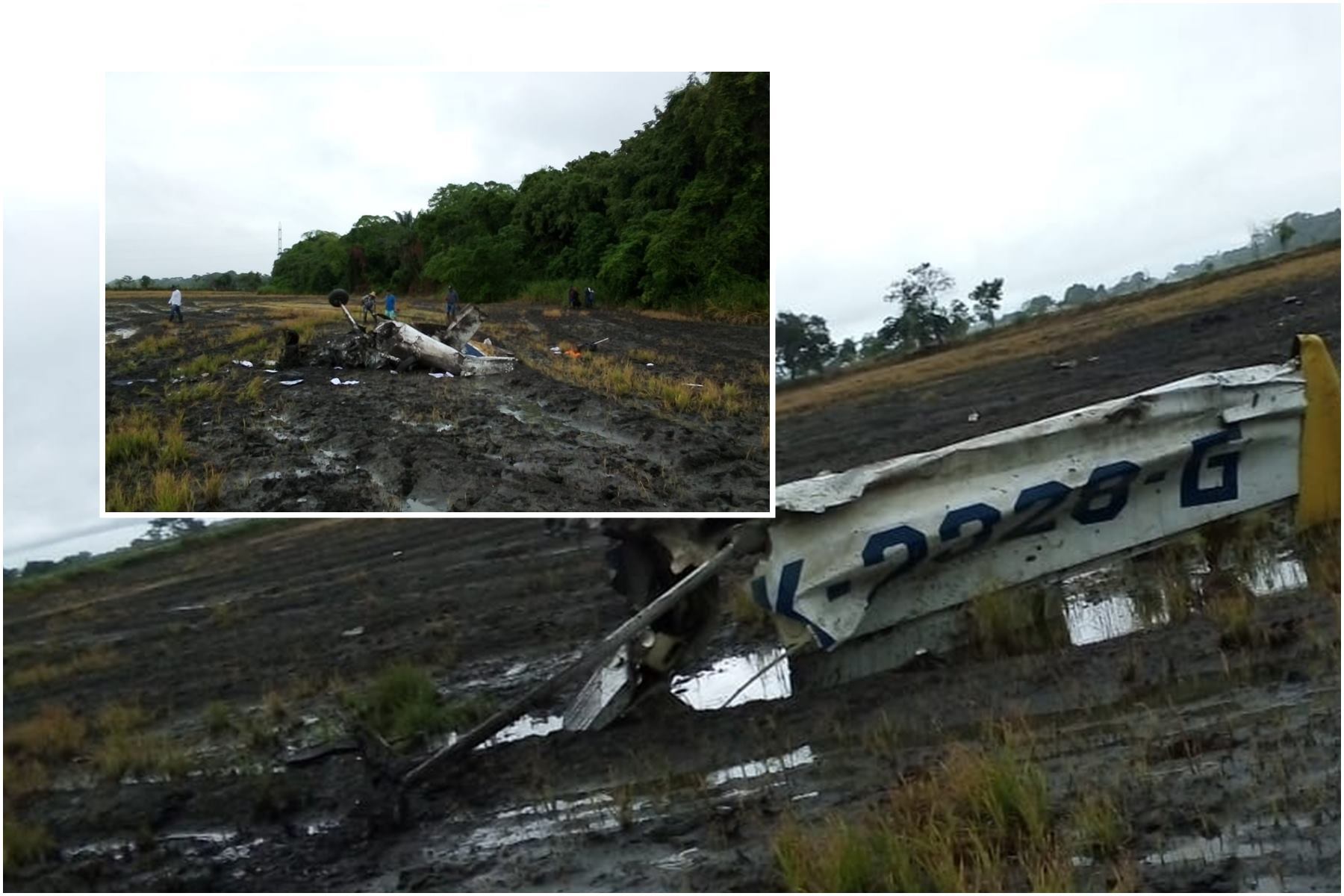 Accidente de una avioneta en el Tolima