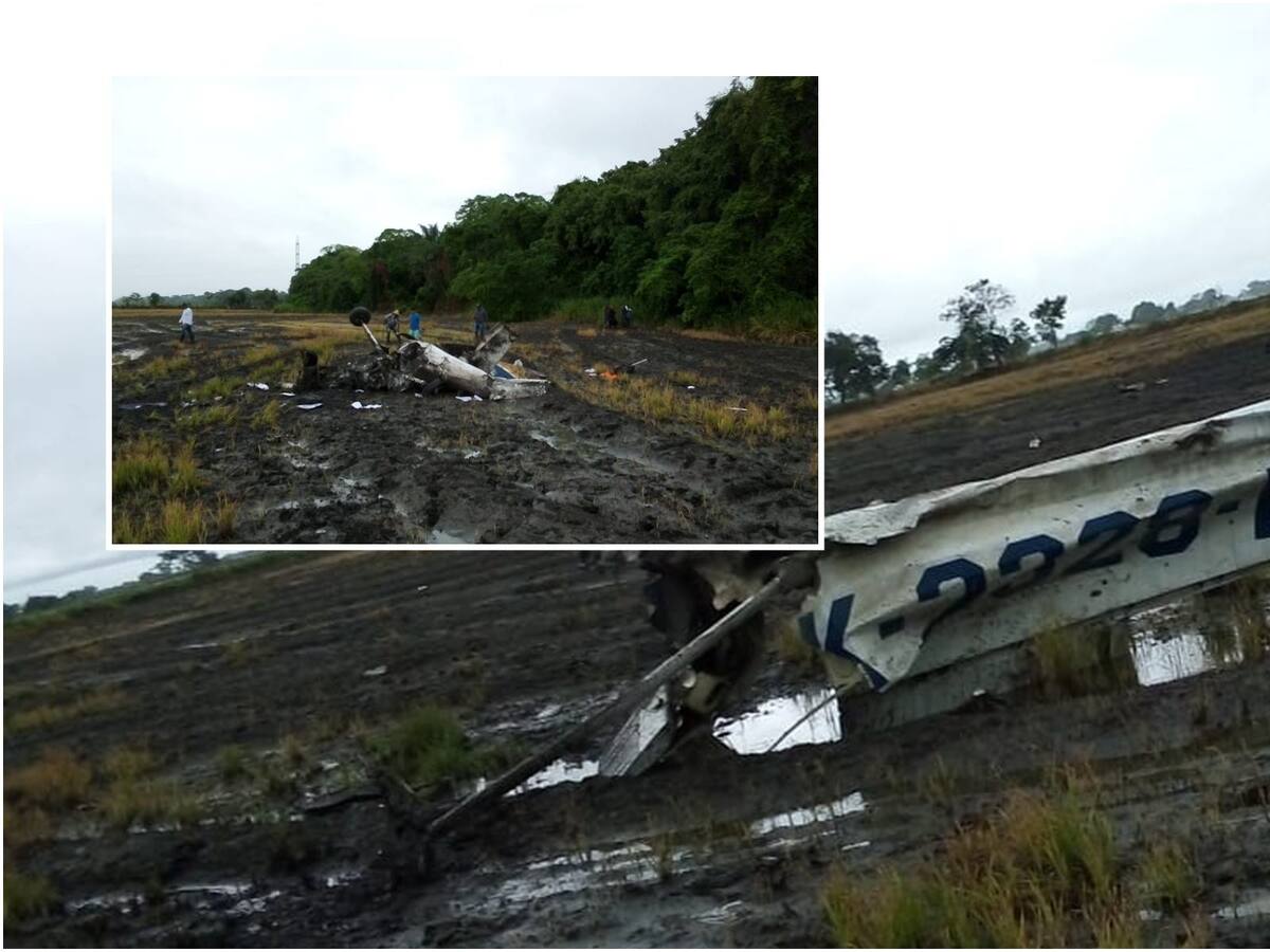 Se accidentó una avioneta entre los municipios de El Guamo y Suarez, Tolima