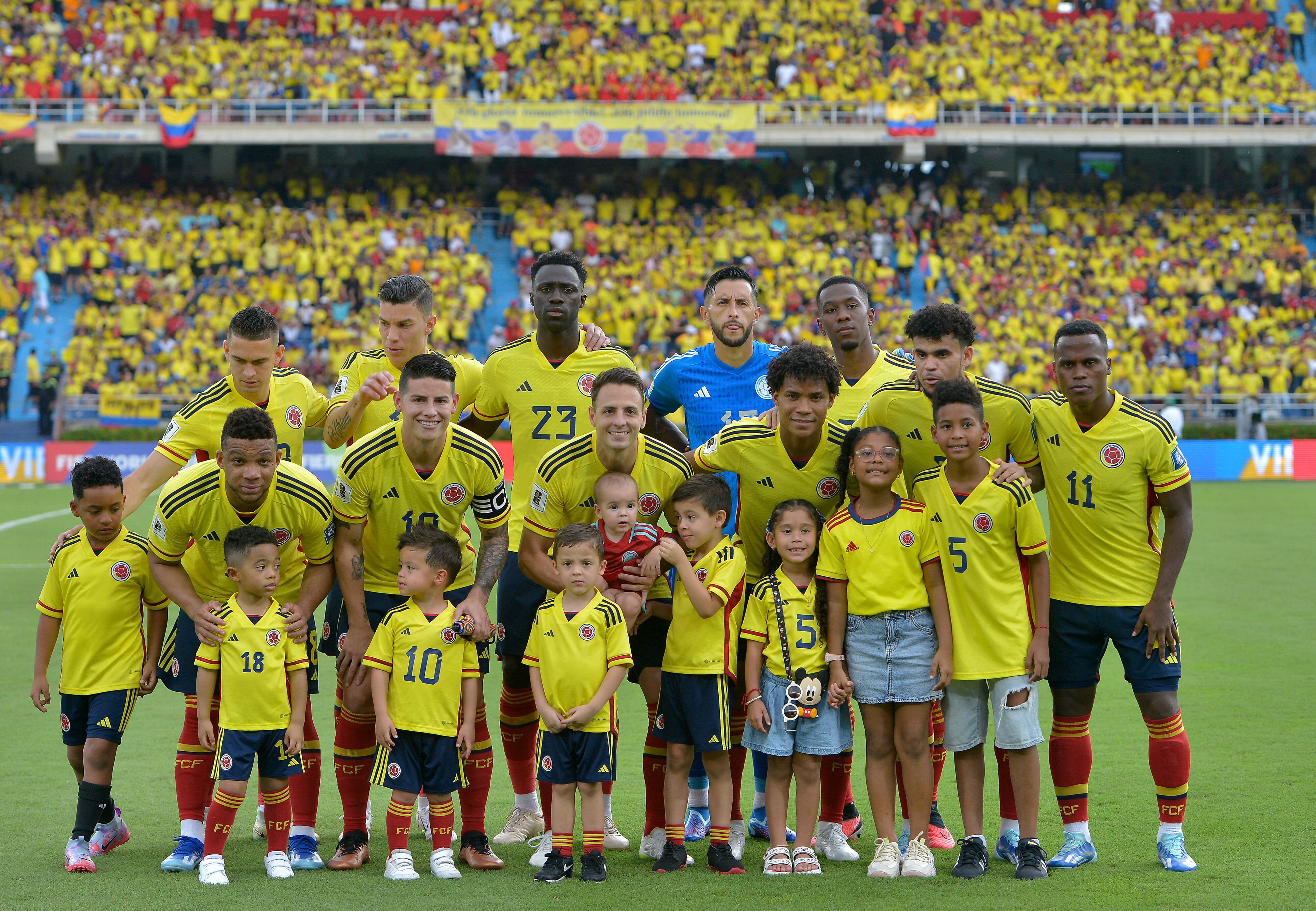 Once inicial de la Selección Colombia ante Uruguay. (Photo by Gabriel Aponte/Getty Images)