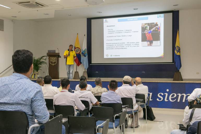 Seminario para periodistas previo al inicio de los Juegos Bolivarianos. /FOTO ALCALDÍA