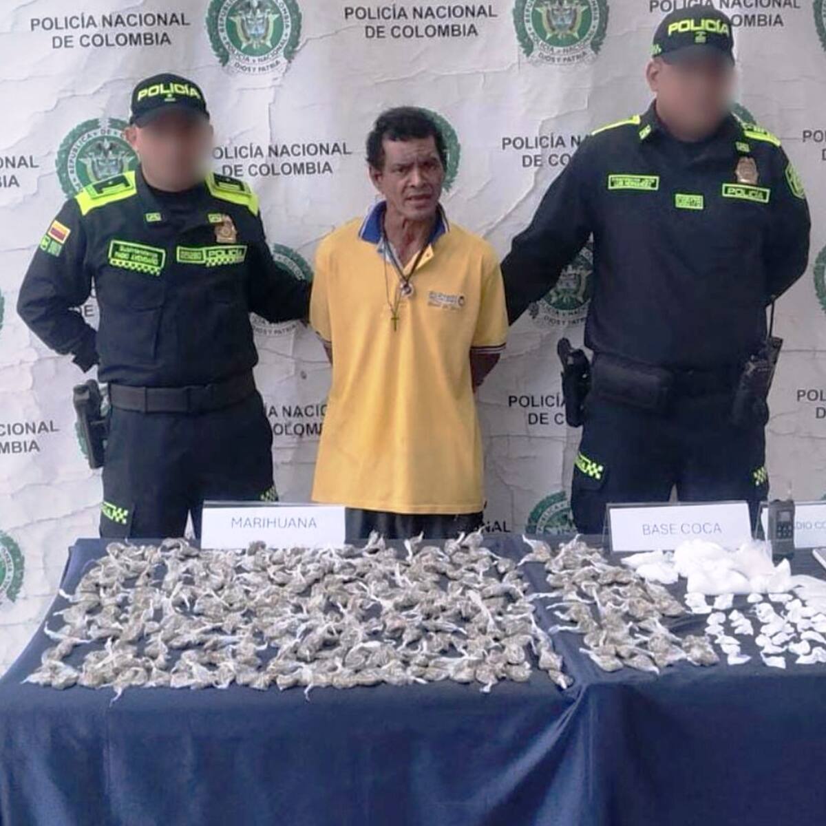 Cárcel para hombres presuntamente comprometidos con el expendio de estupefacientes en Bolívar