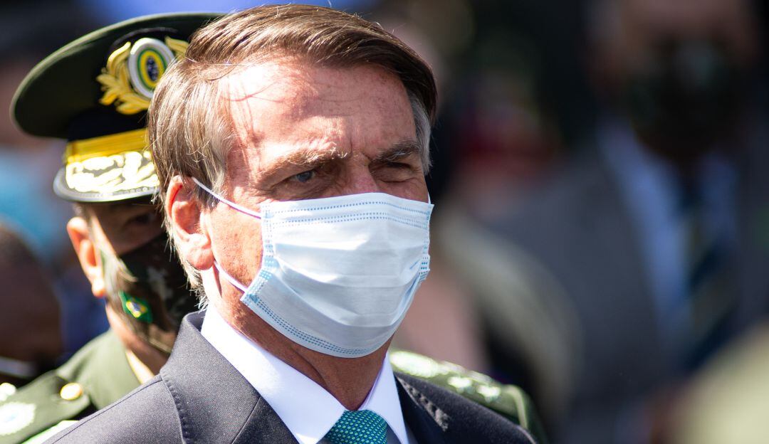 El presidente de Brasil, Jair Bolsonaro