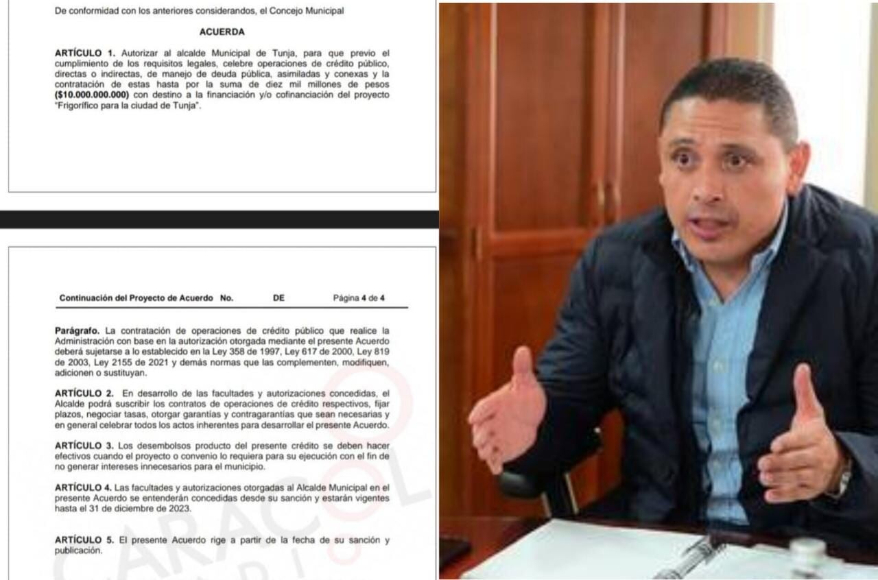 Alejandro Fúneme / Alcalde de Tunja