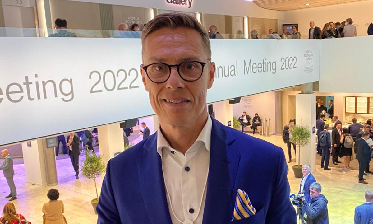 “El 80% de los finlandeses están de acuerdo con entrar a la OTAN”: Alexander Stubb. Foto: Carol Guerrero
