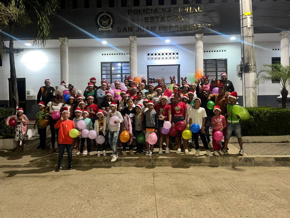 Policía realiza jornadas de prevención para alejar a niños de la pólvora en Bolívar