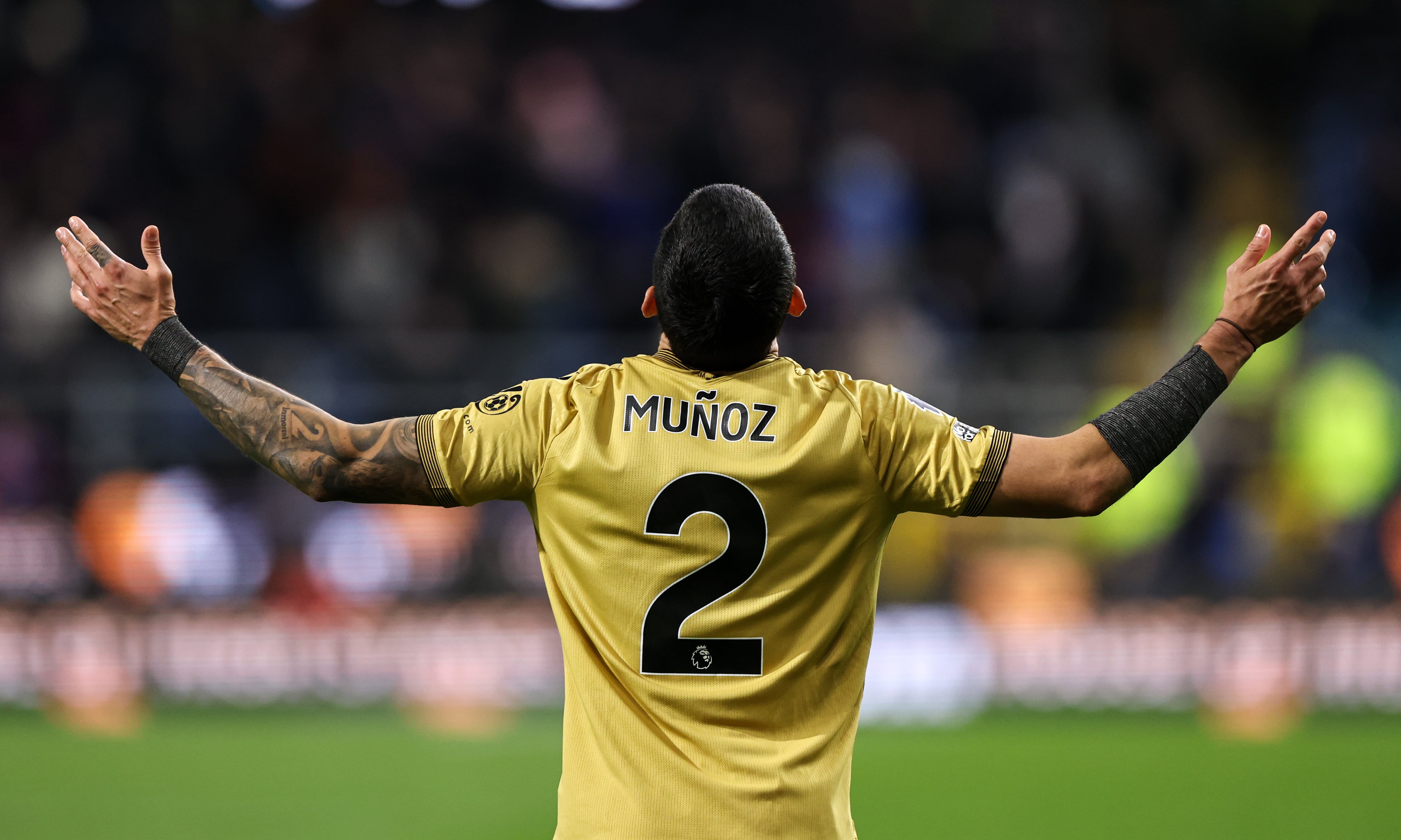 Daniel Muñoz, lateral derecho colombiano del Crystal Palace. (Photo by Lee Parker - CameraSport via Getty Images)