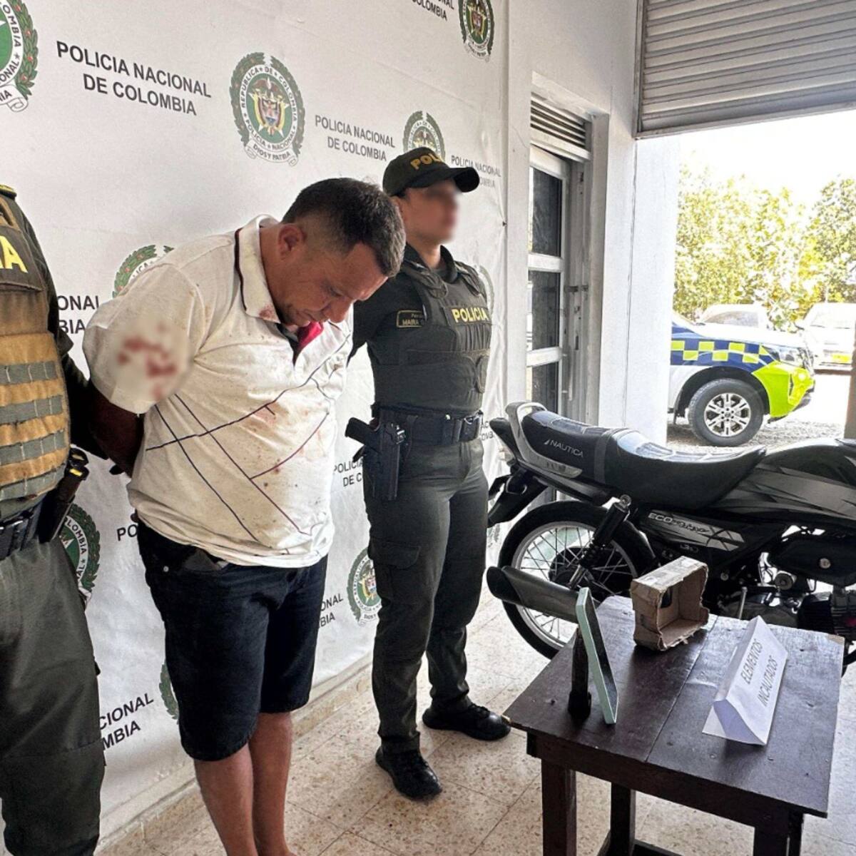 Hombre se salvó de linchamiento tras presunto hurto de moto en Cartagena