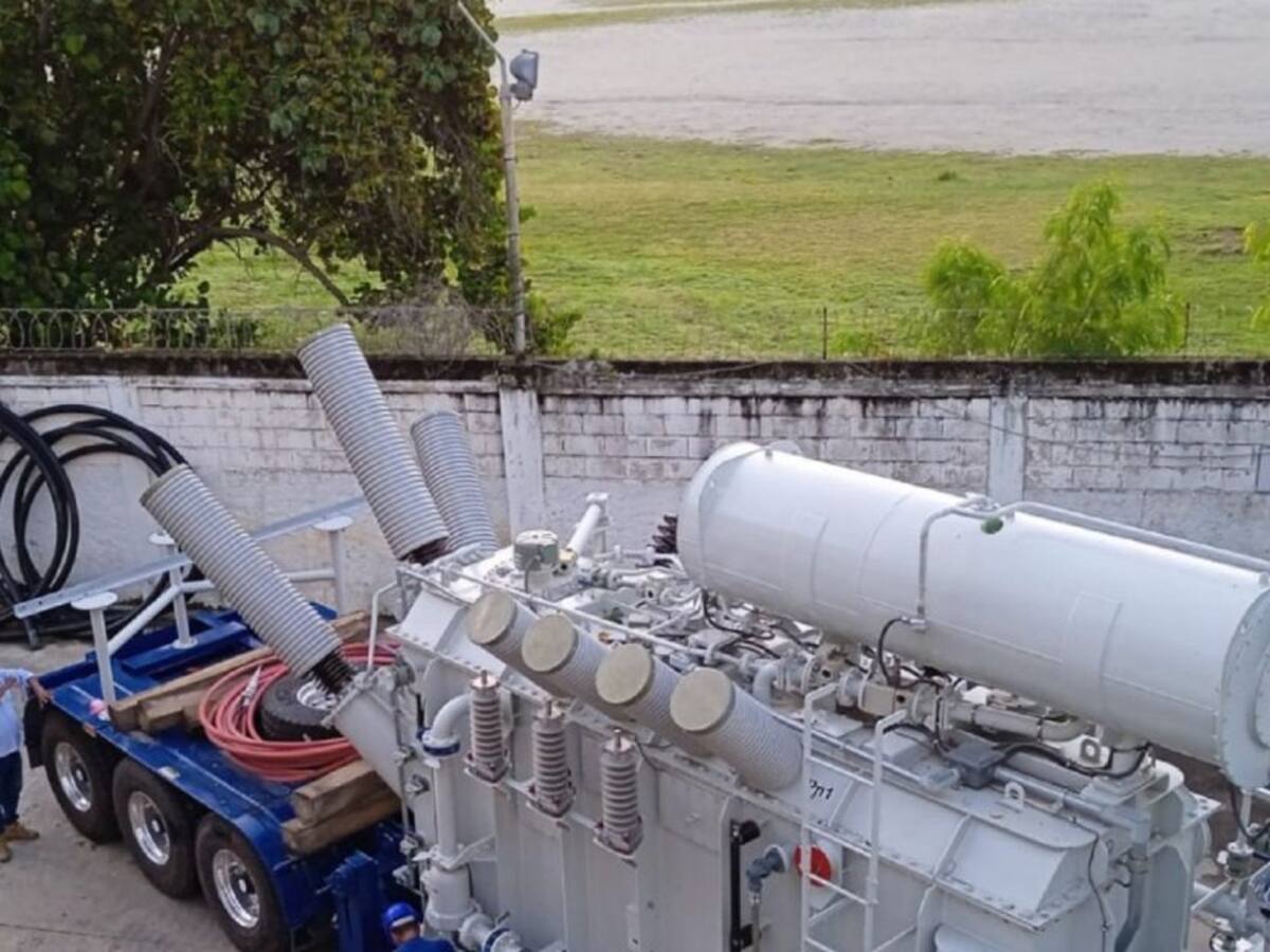 Afinia instala equipo móvil en la subestación Bocagrande de Cartagena