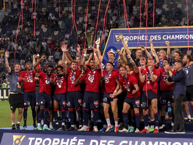 Lille se proclamó campeón de la Supercopa de Francia luego de vencer al PSG