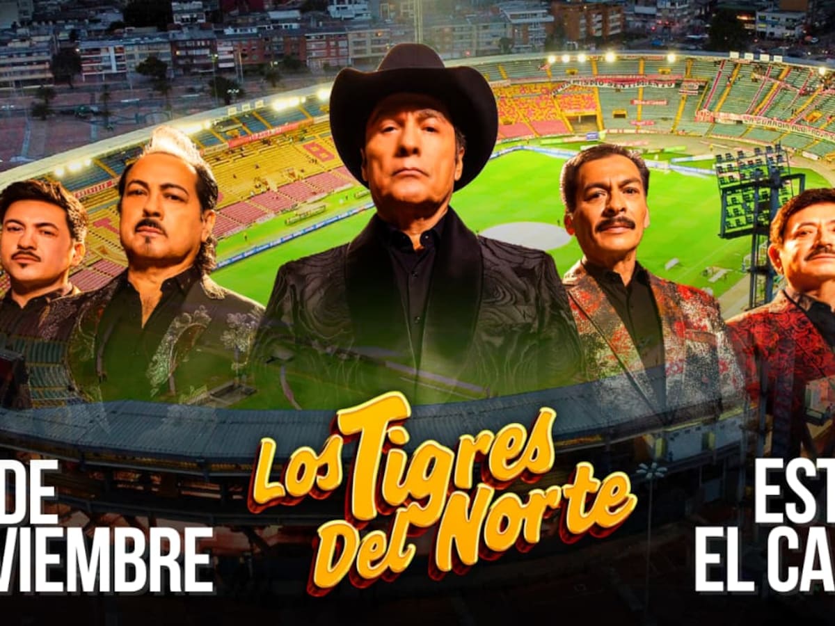 Los Tigres del Norte en El Campín: celebrando más de cinco décadas de éxitos, fecha y hora