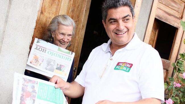 Carlos Eduardo Osorio, gobernador del Quindío.. Foto: Colprensa