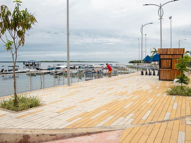 Inauguran Malecón Ecoturismo de la Bahía de Cispatá en San Antero, Córdoba. Foto: prensa Gobierno Nacional.
