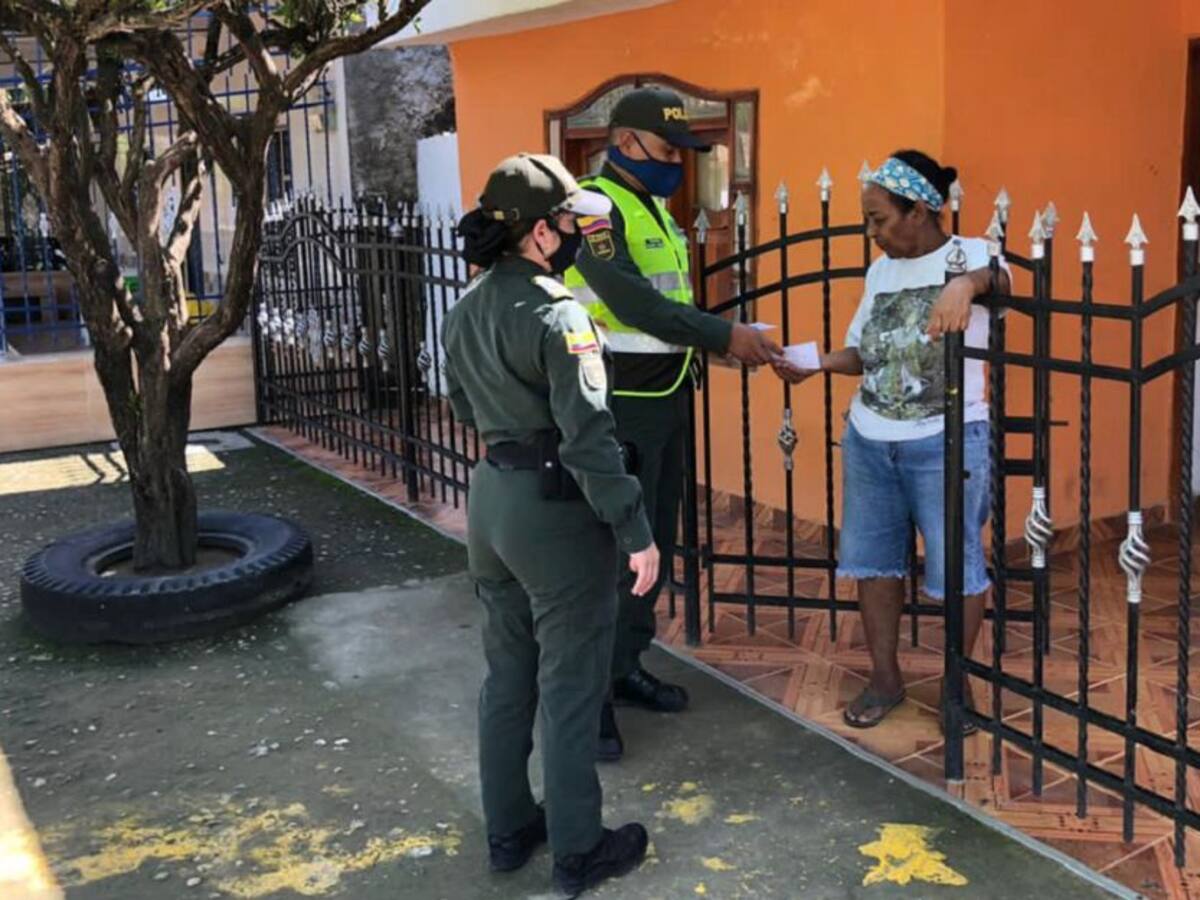 Policía realiza campaña que promueve el respeto a las normas en Bolívar