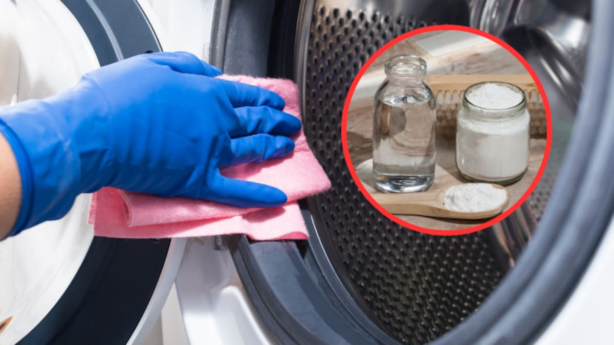 Trucos para limpiar la lavadora por dentro con vinagre y bicarbonato