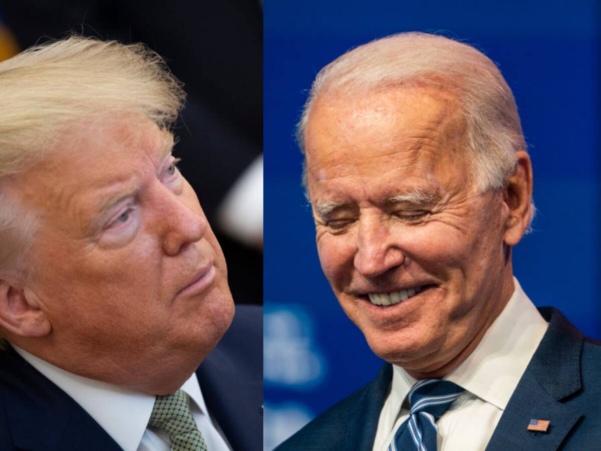 Encuesta: intención de voto por Biden supera la de Trump en 1% para elecciones 2024