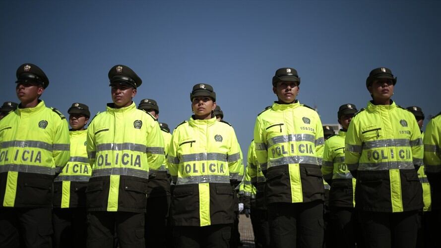 Policía Nacional. Foto: Colprensa.