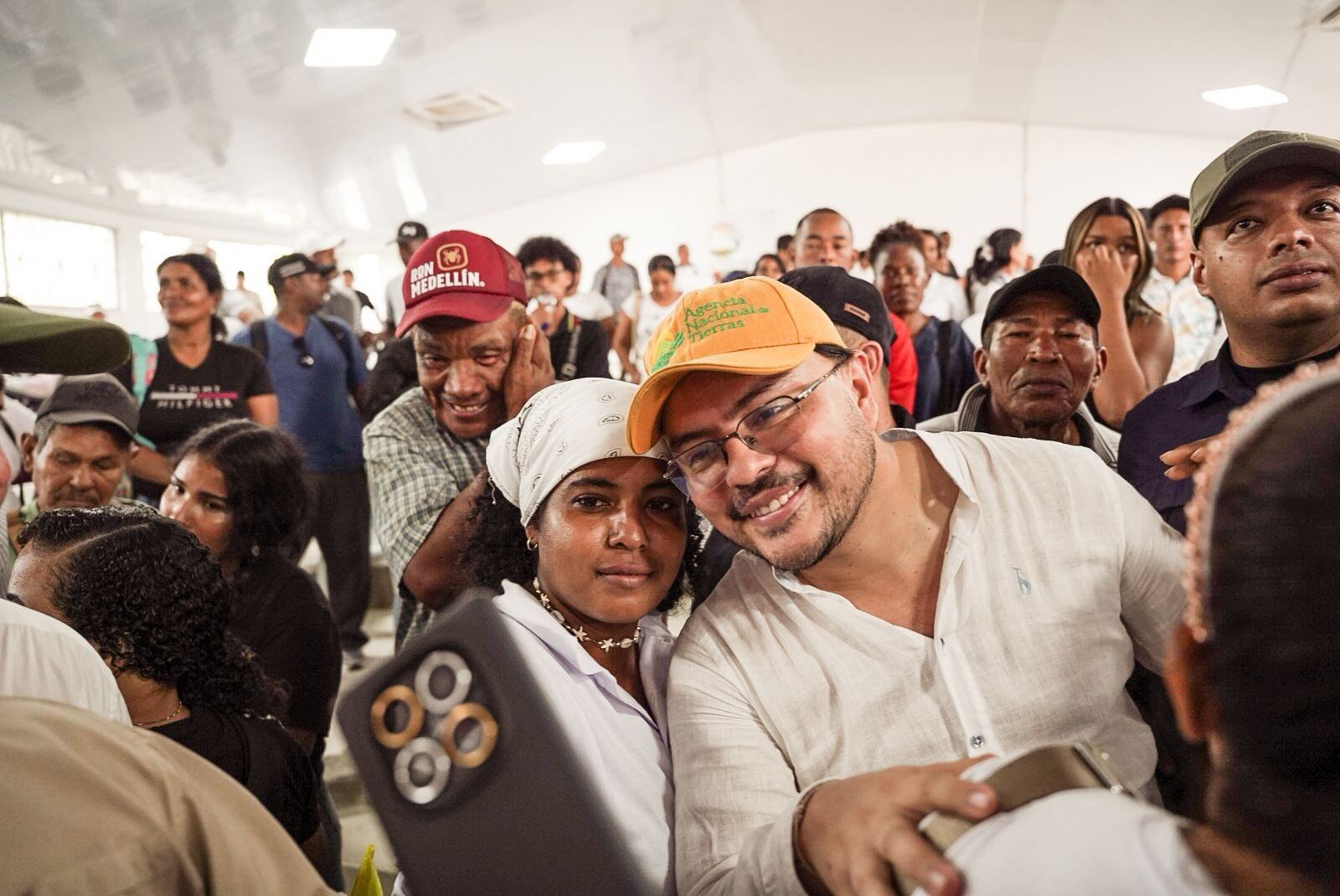 Director de la ANT, Felipe Harman en Necoclí, Antioquia.